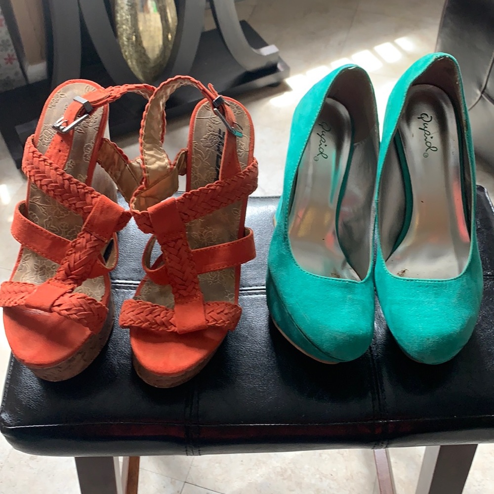 Two pair of wedges